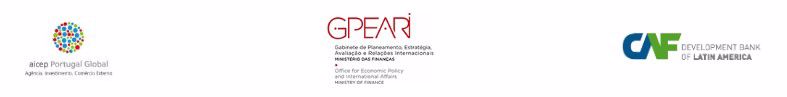 Barra de Logos AICEP GPEARI CAF